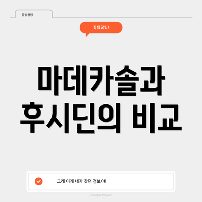 마데카솔과 후시딘의 비교