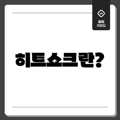 히트쇼크란?