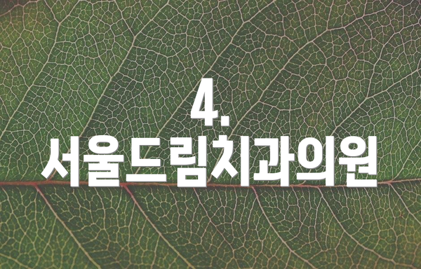 4. 서울드림치과의원